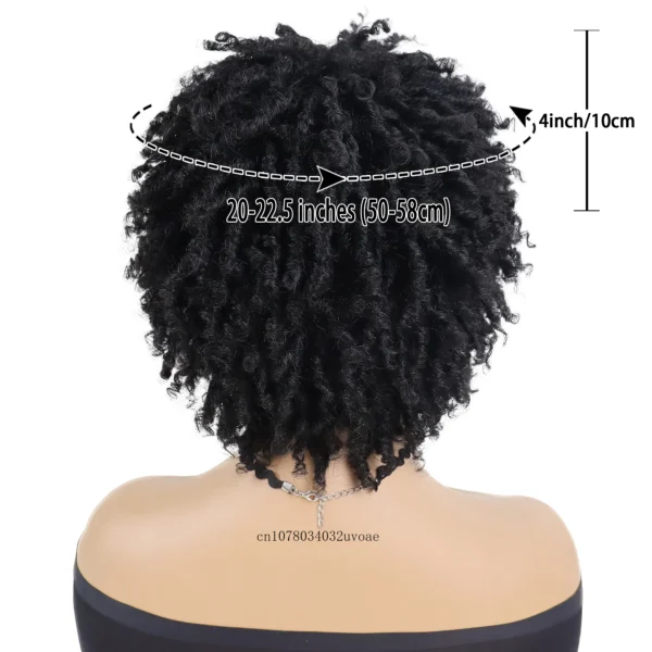 Short Afro Wig - Image 2