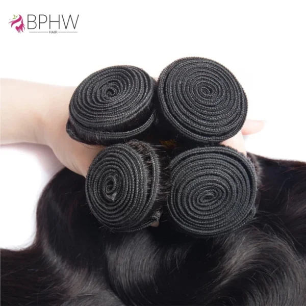 Peruvian Body Wave Human Hair Bundles  Virgin - Weave Human Hair Extensions - Image 5