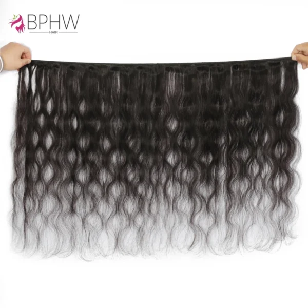 Peruvian Body Wave Human Hair Bundles  Virgin - Weave Human Hair Extensions - Image 3