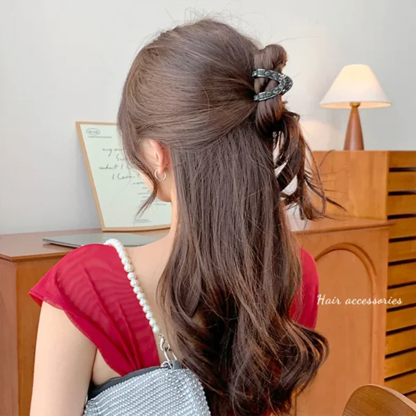 Rhinestone Hair Clip For Women