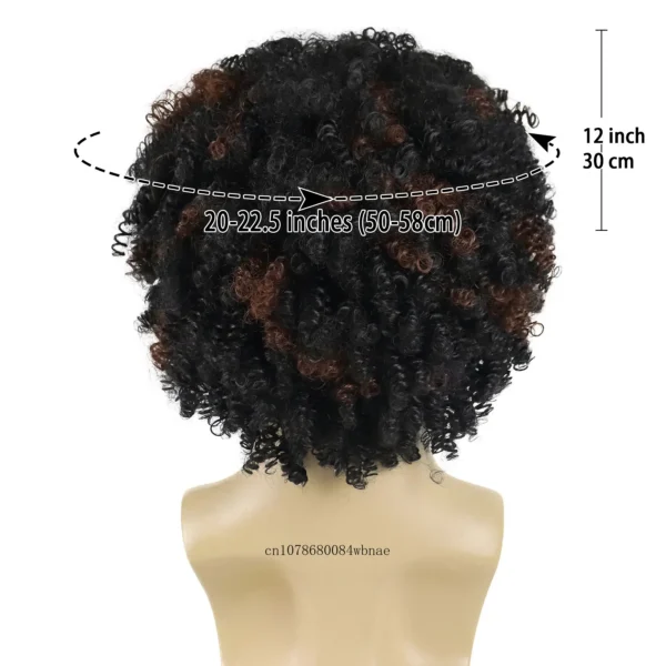 Afro Wig for Men Synthetic - Image 6